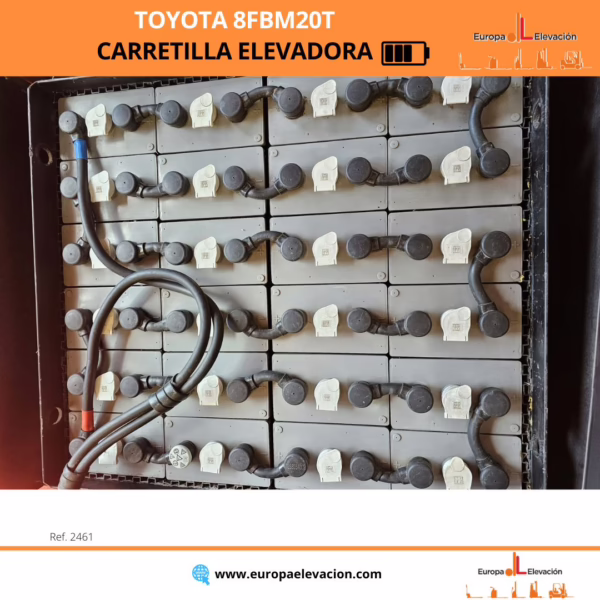 CARRETILLA ELEVADORA ELECTRICA TOYOTA 2000 KG - Imagen 6