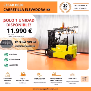 CARRETILLA ELEVADORA CESAB